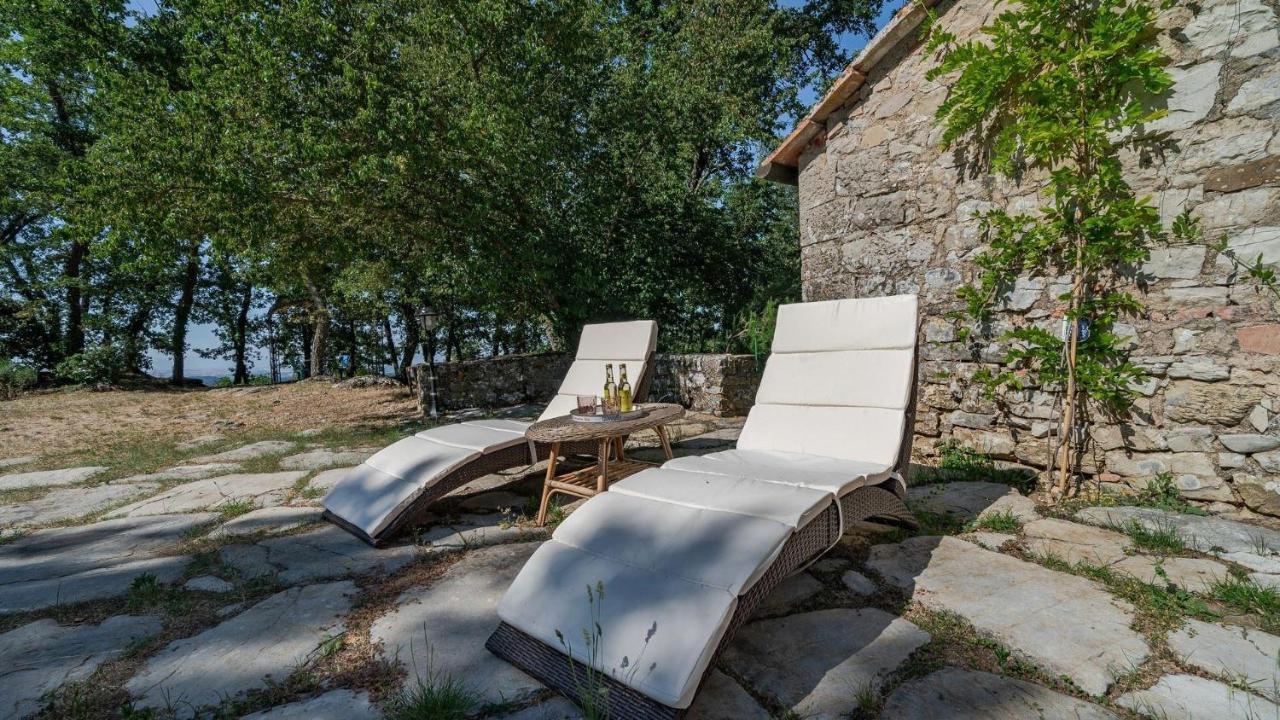 Montelodoli Capanna Villa Gaiole in Chianti Bagian luar foto